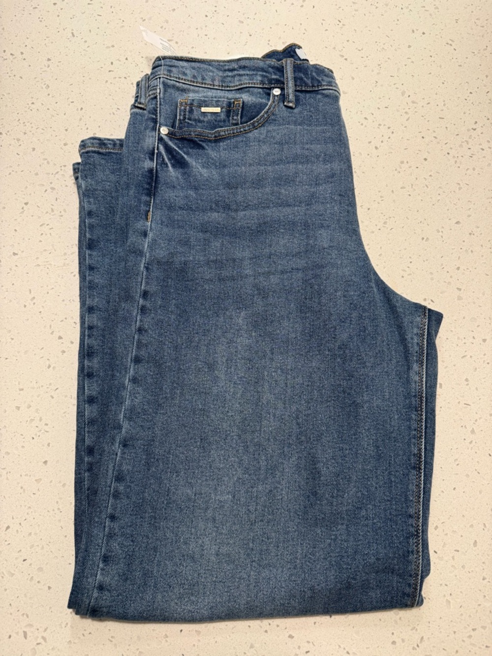 Nine West wide leg jeans, medium wash